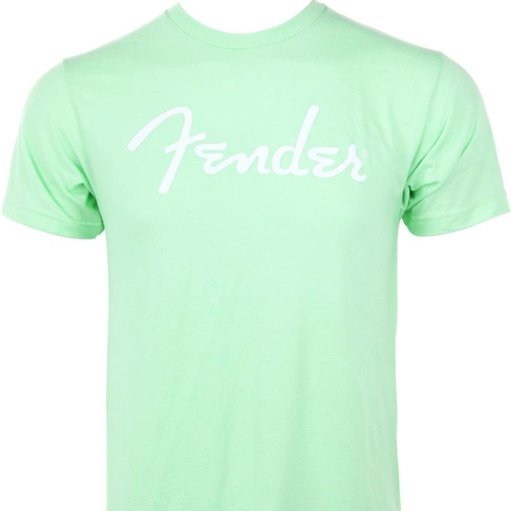 Fender‎ Lime Green Short Sleeve Tee Size XL